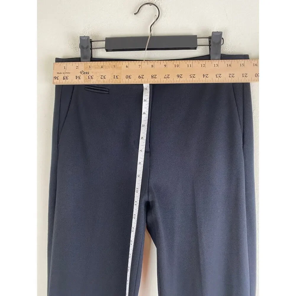 J.Crew Going Out Slim Pant Stretch Twill Black Size 8 NWT